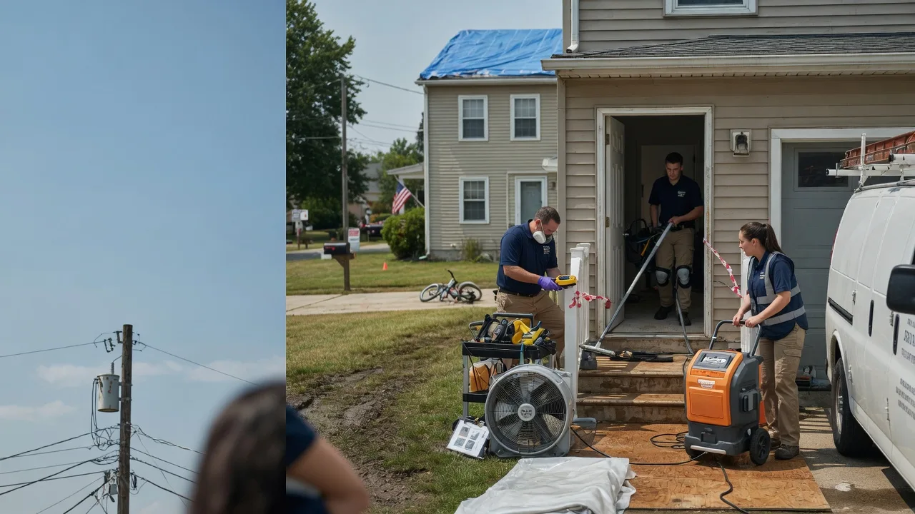 Water Damage Repair in Bergholz, OH near me